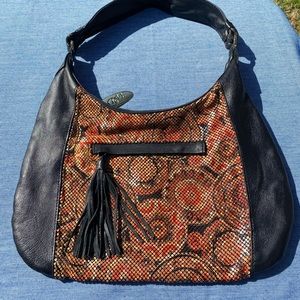 Whiting & Davis Mesh & Leather Bag Pristine Condition